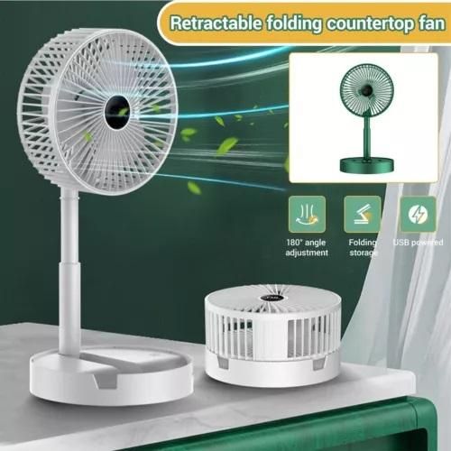 Powerful Rechargeable High-Speed Table Desk Fan – Portable & Silent