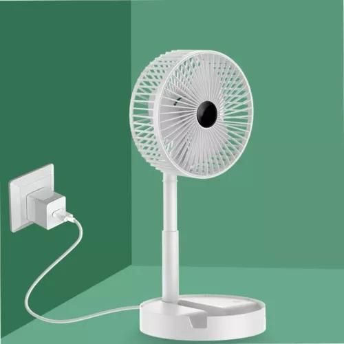 Powerful Rechargeable High-Speed Table Desk Fan – Portable & Silent
